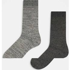 Jack & Jones Jacjefrey Winter Socks 2 Pack Cloud Cream