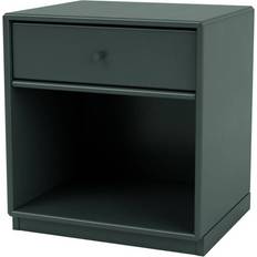 Montana Furniture Dream Plinth H3 Black Jade Bedside Table 30x35.4cm