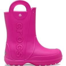 Crocs Pink Wellingtons Crocs Handle It Rain Boot Pink Crush