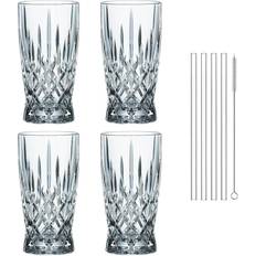Nachtmann Noblesse Macchiato with Straw Latte Glass 35cl 4pcs