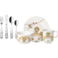 Rustfri stål Børneservice Villeroy & Boch Børneservice 7 Dele Roar Like A Lion