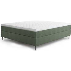 Jensen Dubbelsängar Kontinentalsängar Jensen Diplomat Green Continental Bed 160x200cm