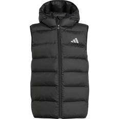 Zipper Padded Vests Children's Clothing adidas Kid's Synthetic Down Vest - Black (JL7386)