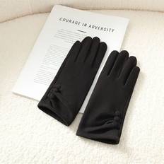 Temu Women's Winter Gloves Thermal Touchscreen - Solid Color