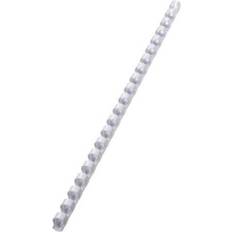 GBC Binding Spines A4 10mm 100pcs White