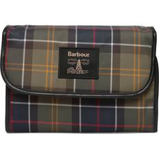Barbour Tasker Barbour Tartan Hanging Washbag - Khaki Green