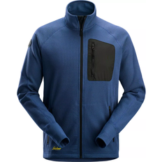 Snickers Workwear 8042 Fleece Jacket - Deep Blue\Black