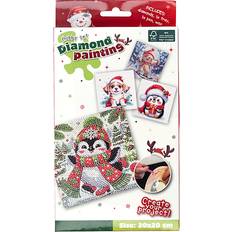 Diamond Art Julemotiv 20 x 20 cm