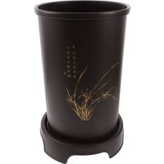 Pots, Plants & Cultivation Happyyami Orchid Pot Bonsai Resin Potted Plant
