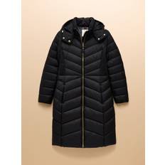 Pembury Navy Showerproof Longline Padded Coat - Navy