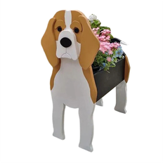 Pots, Plants & Cultivation Saudism Cartoon Pet Dog Flowerpot Assemblable