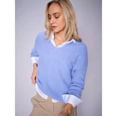 Mos Mosh Thora Alpaca Wool Blend V-Neck Jumper