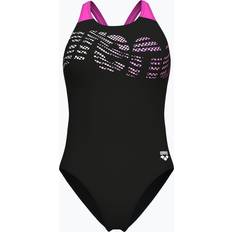 Arena Badedragter Arena Badedragt Flowing - Pink/Rosé/Sort/Hvid