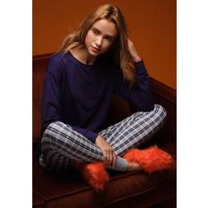Dame - Modal Pyjamasser Skiny Brombær Soveskorte