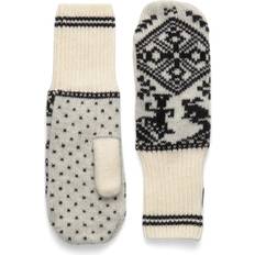 Dam - Ull Vantar Kari Traa Saga Knit Mittens Handskar Dam - Grå