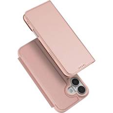 Dux ducis Apple iPhone 16 Plånboksfodral Dux ducis iPhone 17 Fodral Med Stativ Rosa