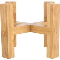 Artibetter Wood Planter Pot Tray Flower Stand