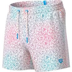 Multicoloured - Sportswear Garment Swimwear Arena Swim Shorts Water Print AO - Blanc