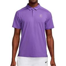 Purple - Sportswear Garment Polo Shirts Nike Court Dri-Fit Advantage Polo Men - Violet