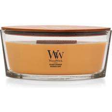 Gold Scented Candles Woodwick Golden Bourbon 9.2cm x 19.1cm x 12.1cm Scented Candle