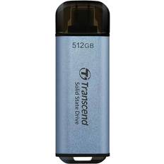 Transcend ESD300C SSD 512 GB ekstern [Levering: 2-3 dage]