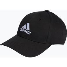 Breathable - Unisex Accessories adidas Cotton Twill Baseball Cap - Black/White