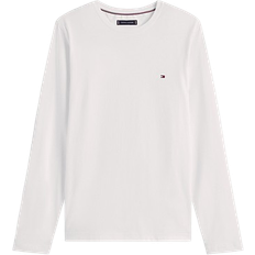 Tommy Hilfiger Long-Sleeved Jersey Fitted T-shirt - White
