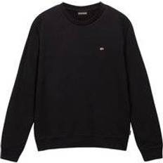Napapijri Sweatshirt Med Lille Logo - Sort