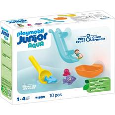 Playmobil Bath Toys Playmobil Junior Water Slide with Sea Animals 71689