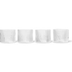 ferm LIVING Ripple Drikkeglas 20cl 4stk