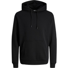 Jack & Jones Enfärgat Hoodie Svart
