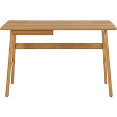 Ek - Rektangulära Skrivbord Furniture To Go Angan 60x60 cm Natur Brun Skrivbord 60x120cm