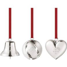 Georg Jensen 2025 Prydnadsset 3 St Palladium Mässing Julgranspynt 3st