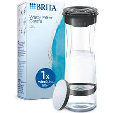 Brita Water Carafes Brita Fill & Serve Dark Grey Water Carafe 1.3L
