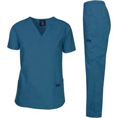 Medical Uniform Unisex Scrubs Set - Caribbean