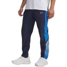 Under Armour Sportswear Garment Trousers Under Armour Men's Velociti Storm Pants - Washed Navy/Blue Atlantis/Reflective