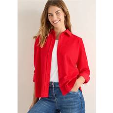 Corduroy - Women Tops Cecil Cord Hemdbluse - Rot