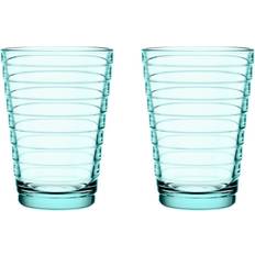 Iittala Aino Aalto 33cl Vattengrön 2-Pack Dricksglas 33cl 2st