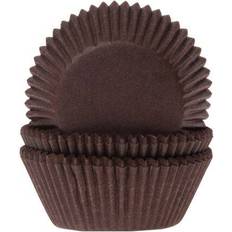 House of Marie Mini Brown Muffin Case 5 cm