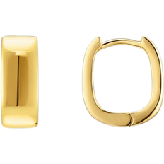 Thomas Sabo Kvadratiska Mini Chunky Hoops - Guld
