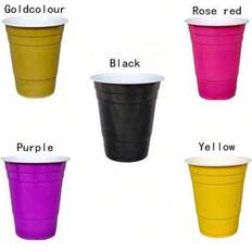 Plastic Cups on sale Shein 16oz Reusable Plastic Party Cups