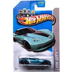 WWE Toy Vehicles WWE Mattel Hot Wheels Hw City 11 Corvette Grand Sport