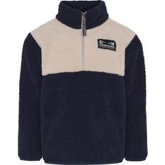 Didriksons Gosig Kids Half-Zip Fleecetröjor Barn - Navy