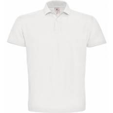 B&CO ID 001 Piqué Polo Shirt - White