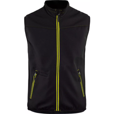 Blåkläder 3850-2516 Softshell Vest - Black/Hi-Vis Yellow