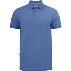 Mens Pique Polo Shirt - Skyblue