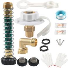 RV City Water Inlet Connection Built In Brass Check Valves