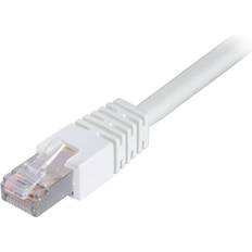 Deltaco Cat6 F/UTP LSZH RJ45 - RJ45 White 0.7m