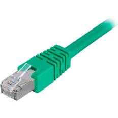 Deltaco Cat6 F/UTP LSZH RJ45 - RJ45 Green 0.7m