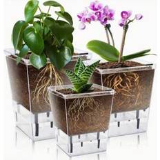 Pots, Plants & Cultivation Shein Automatic Watering Flowerpot Three Sizes